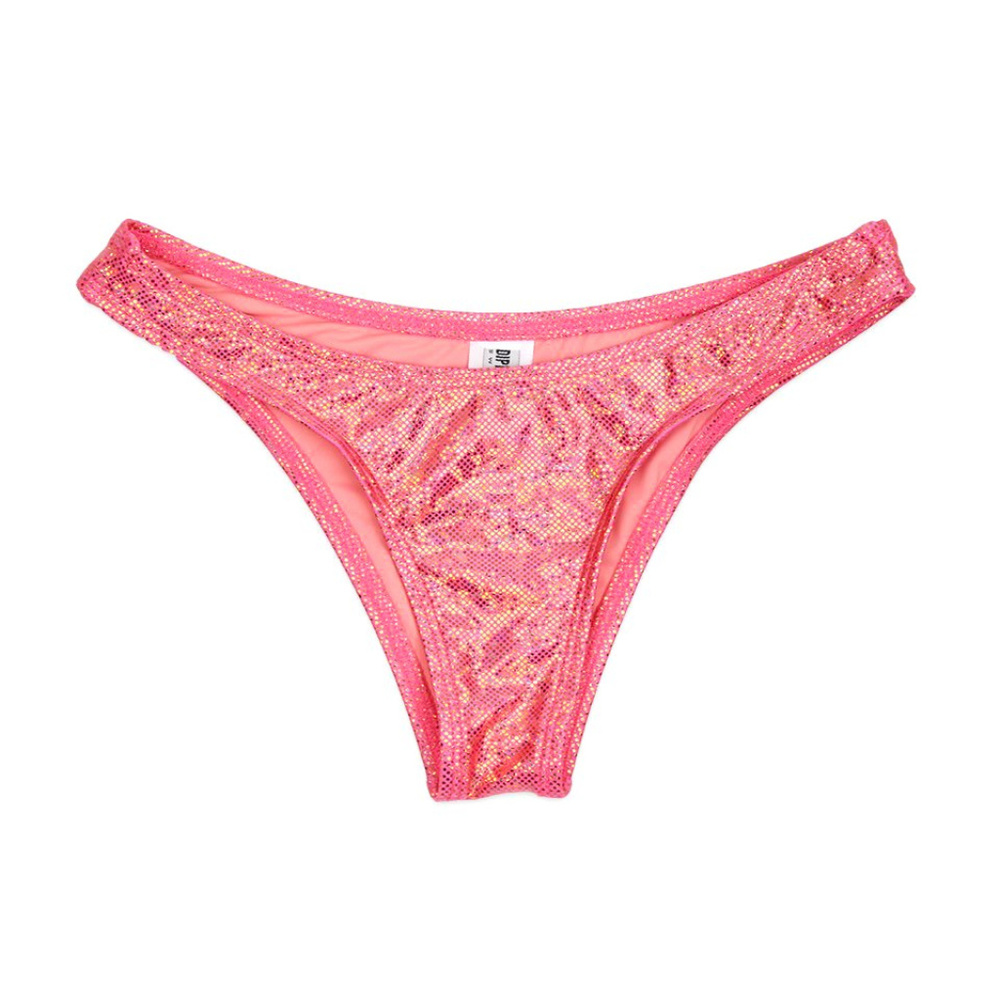 FINAL NWT Hot Pink Metallic Glitter Cheeky Bottoms